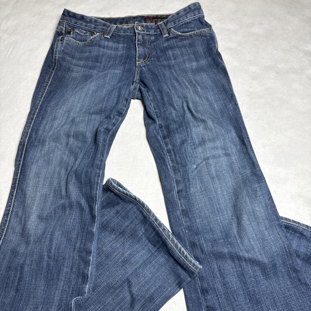 AG Adriano Goldschmied  denim blue Jeans Women's Size 6/8 flare boot cut casual